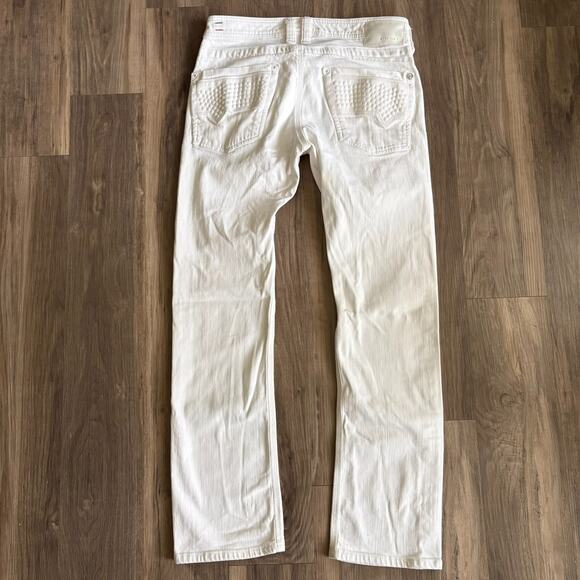 Vintage Diesel Timmen Jeans Mens Size 32x31 White Stretch 100% AUTHENTIC RARE - Picture 1 of 8